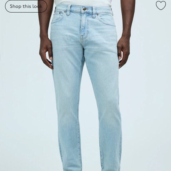Madewell Athletic Slim Mens Jeans 35 x 32